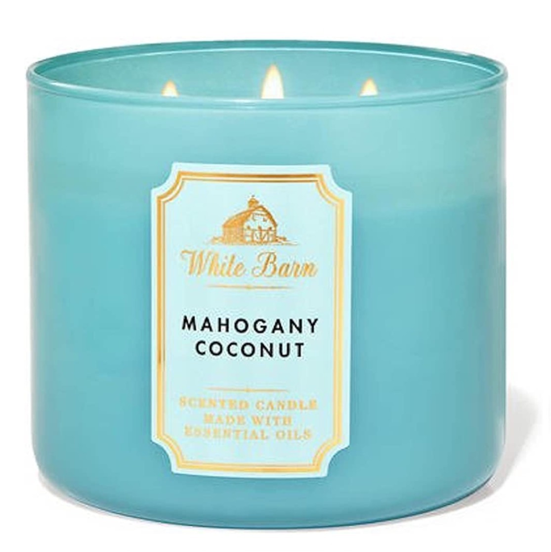 Bath & Body Works 3Wick Candle Mahogany Coconut
