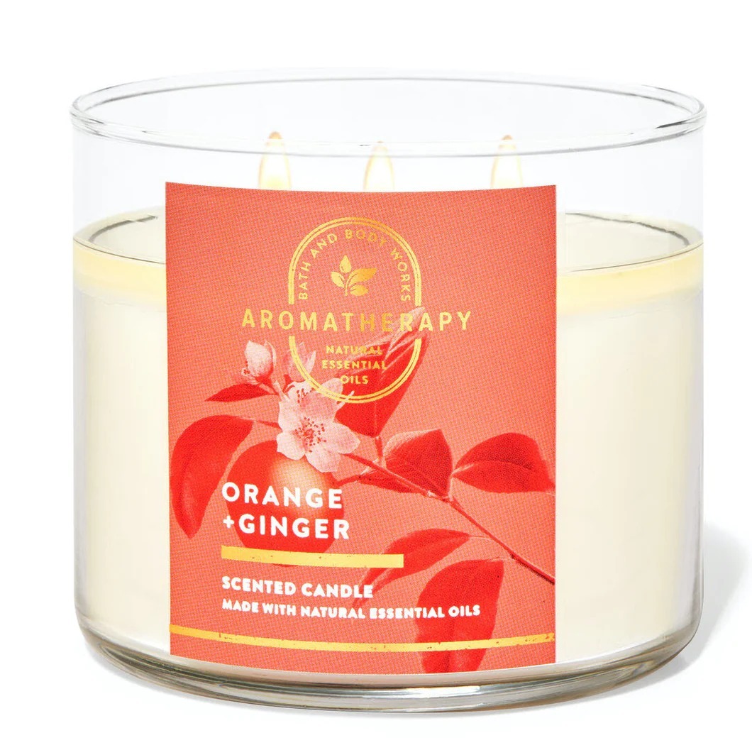 Bath & Body Works 3-Wick Candle - Orange Ginger