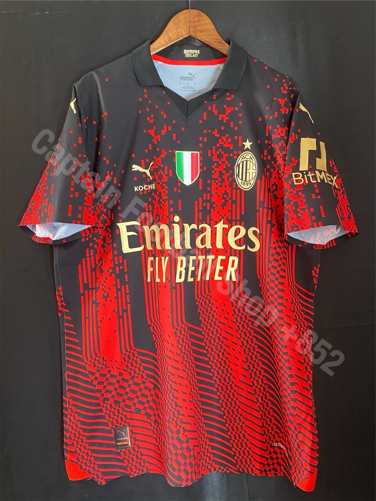 (Boxset) AC Milan x KOCHE 2023 Puma Authentic Player Shirt