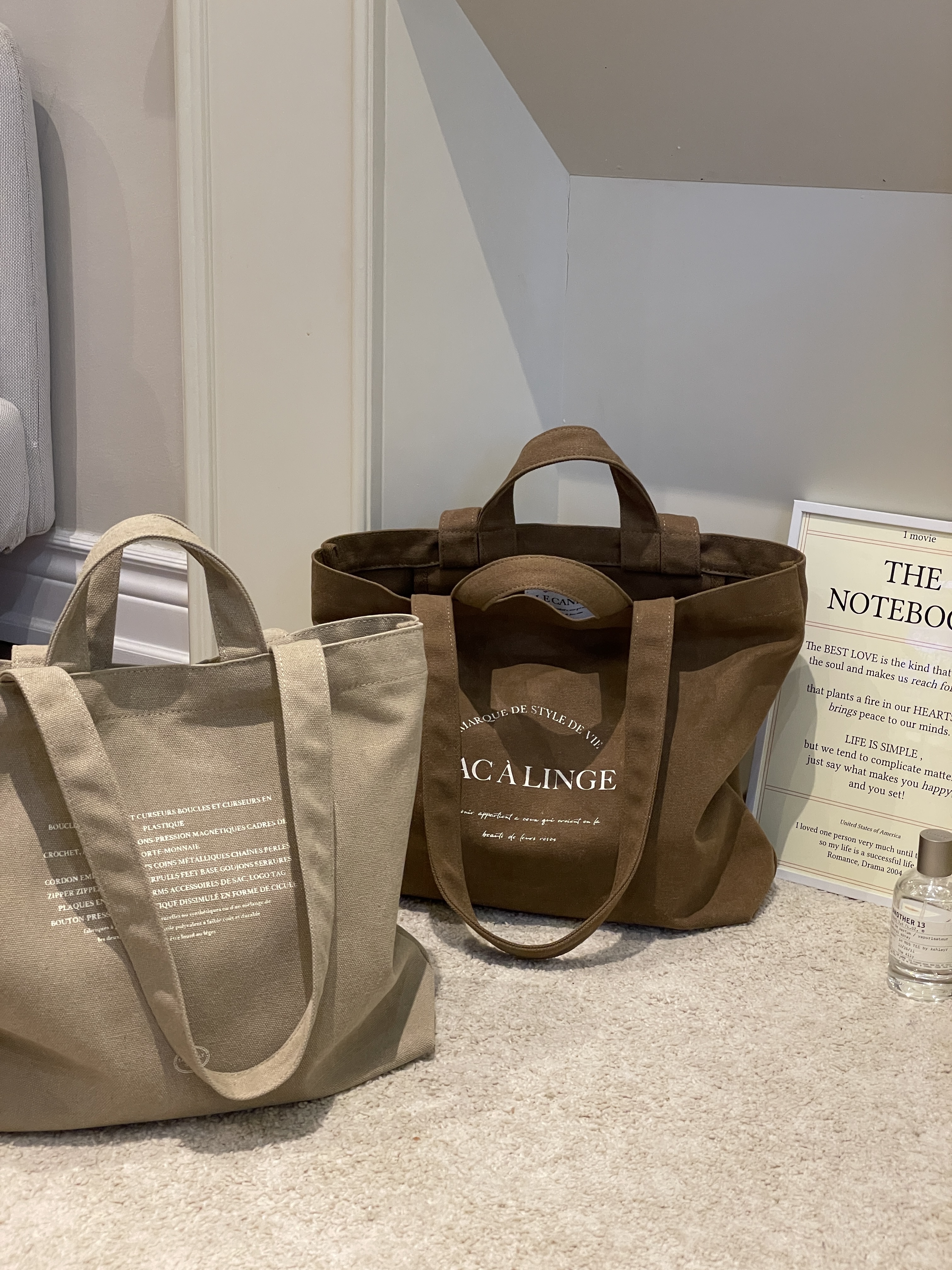 <韓國代購> The Ally Clair Eco Bag - 2 Colors