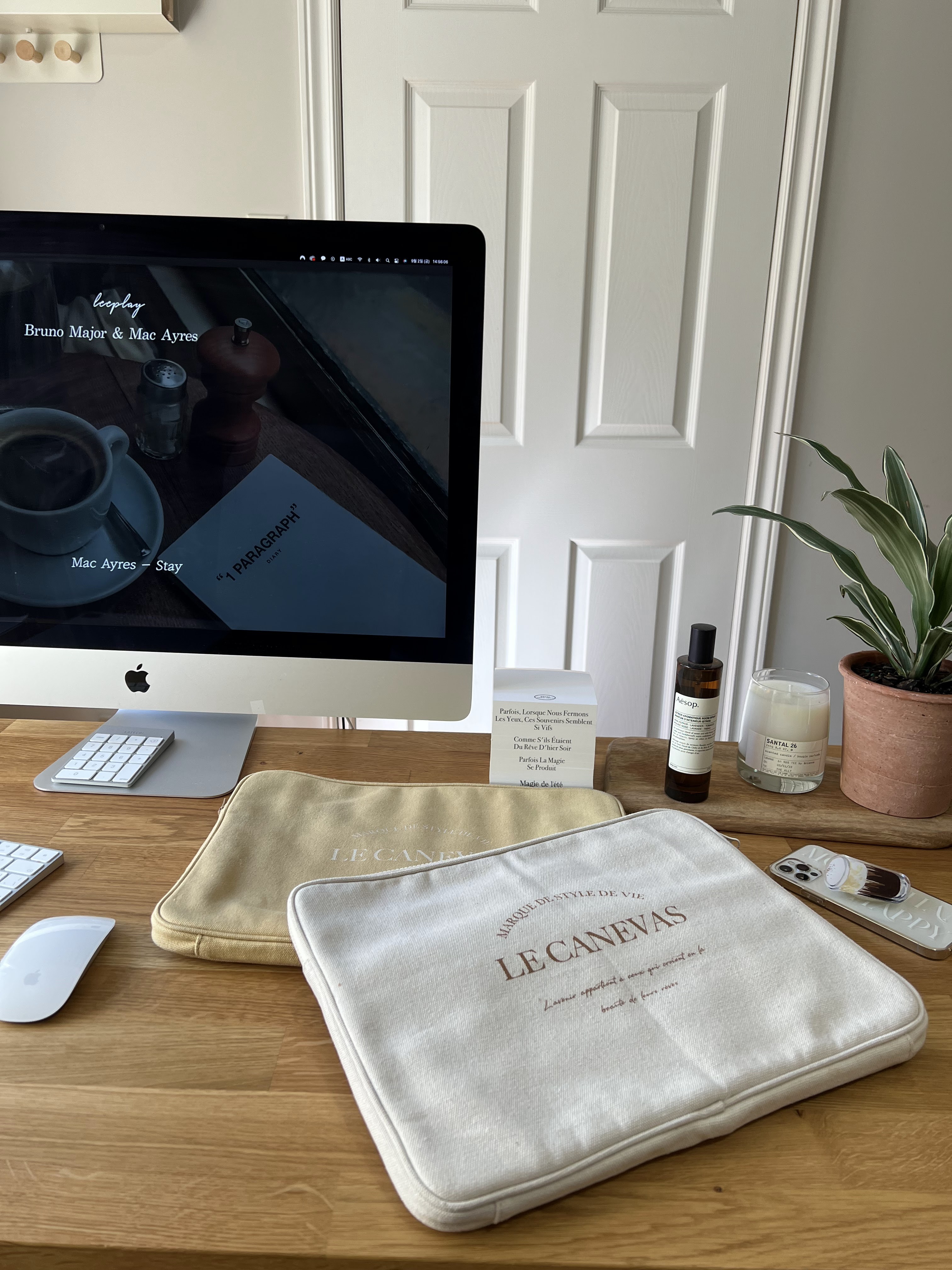 <韓國代購> The Ally Berry Digital Pouch - 2 Colors