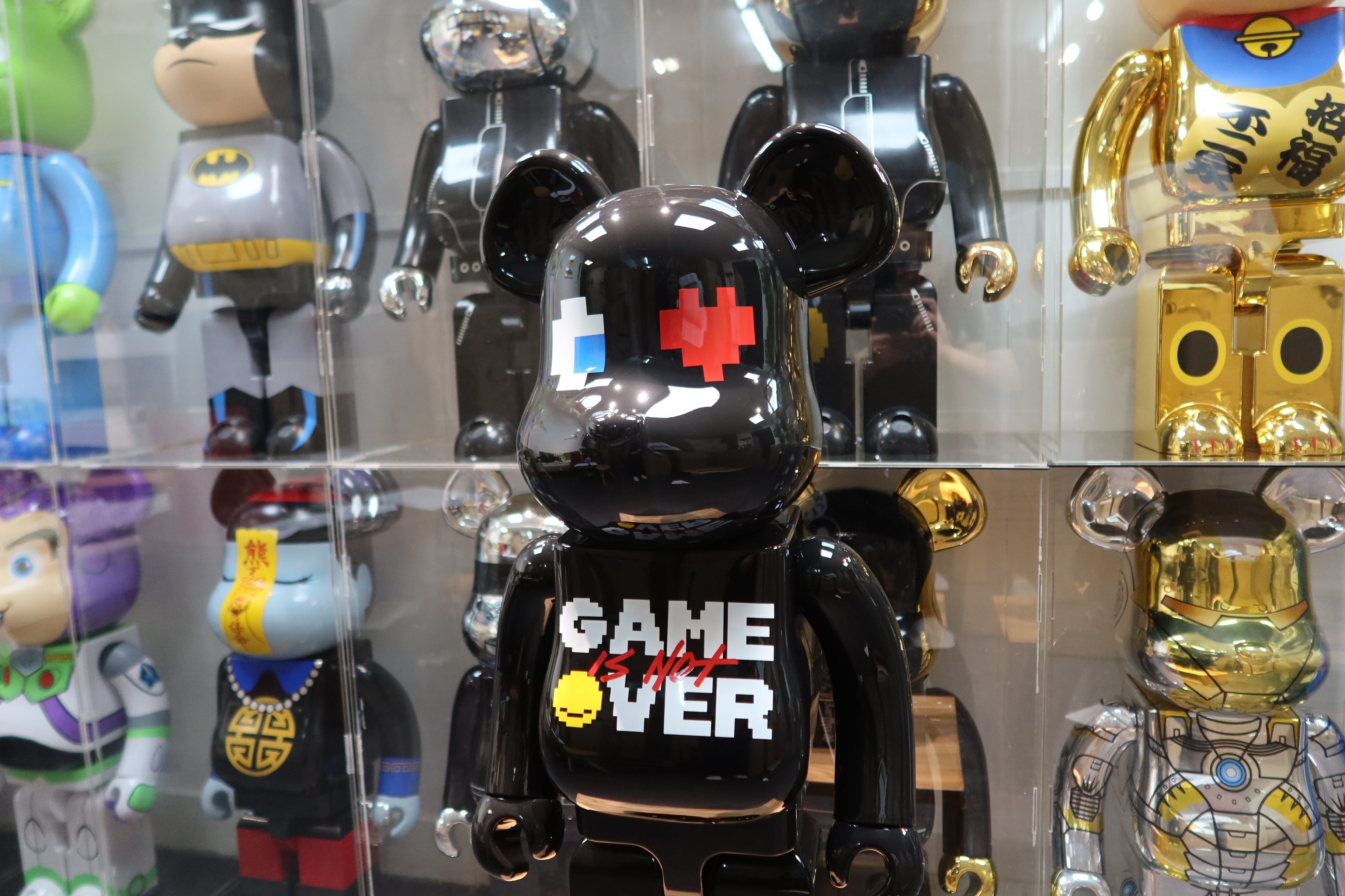 🥇現貨🥇Bearbrick 1000% PAC MAN GAME OVER