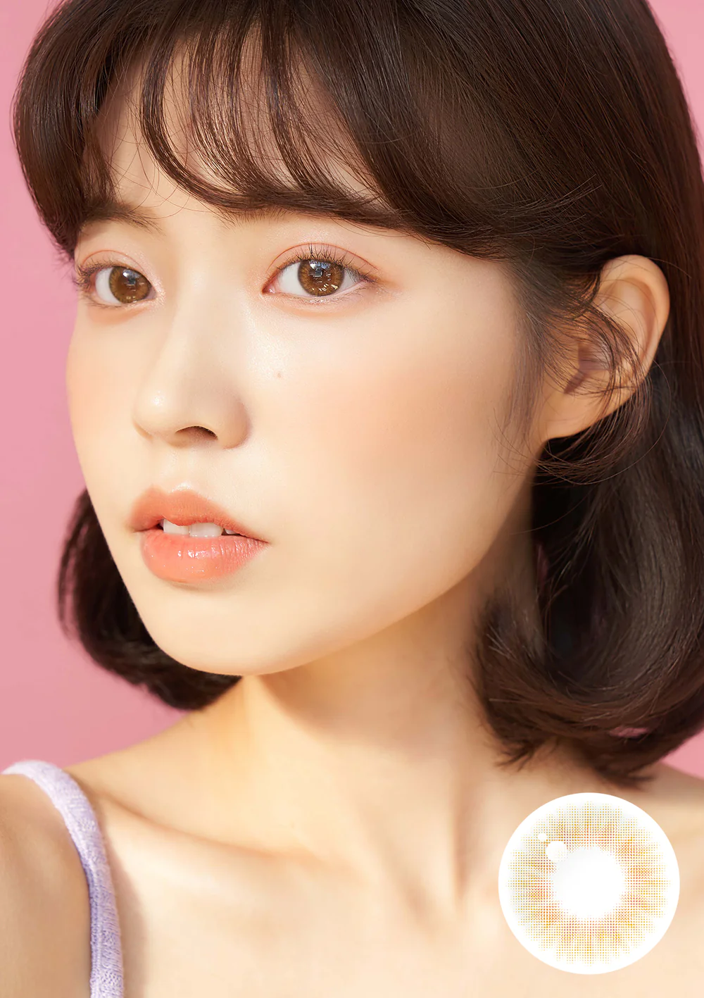 [預訂月拋]  CHUU LENS Smile Cake 1 Month  Brown  月拋隱形眼鏡｜每盒2片