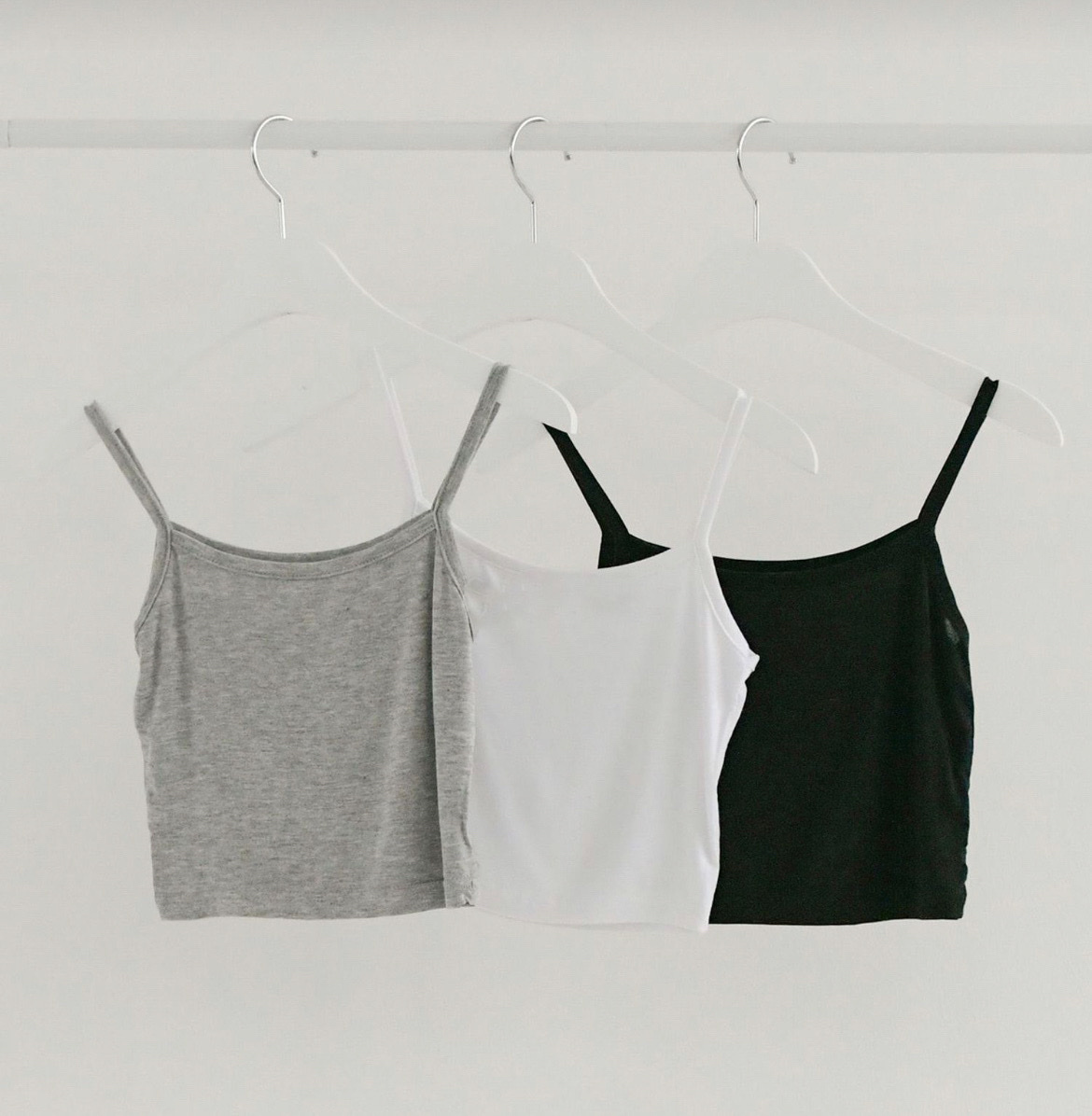 KR CROP 吊帶背心｜3 COLORS