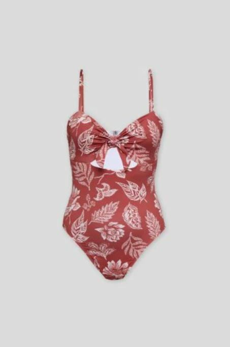 The New Society 大人款連身碎花泳衣 SWIMSUIT SIENNA PRINT