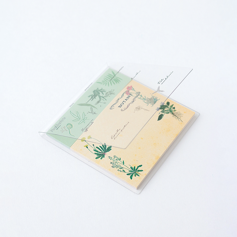 植物學 40枚便利貼 MEMO ｜日本STUDY HOLIC