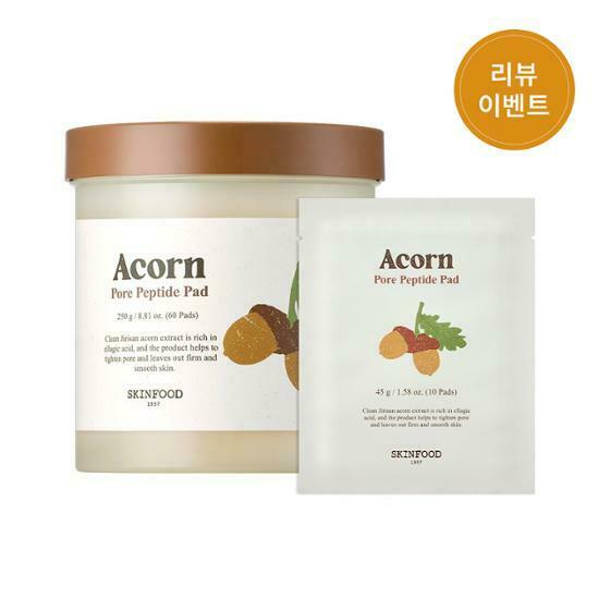SkinFood Acorn Pore Peptide Pad (60PCS) [Olive Young Planning Set]