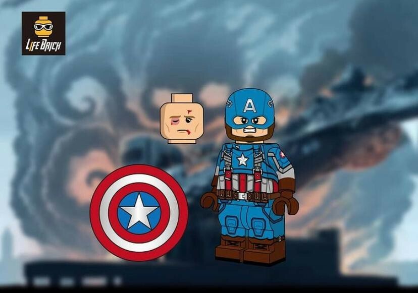 【Lifebrick】美國隊長 Captain America