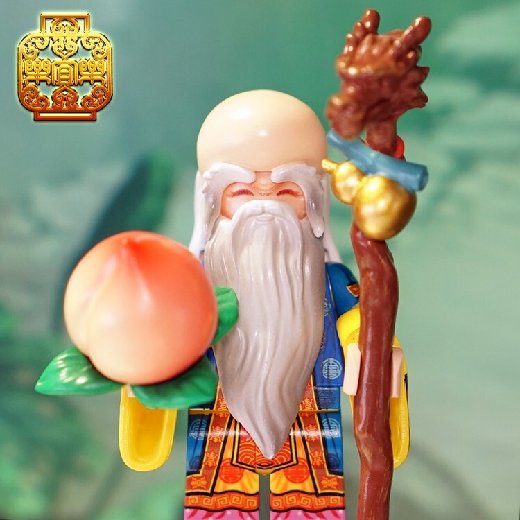 樂宜樂 第三方人仔 公仔 國風 神仙 壽星 壽桃 潮玩 PAD 印刷