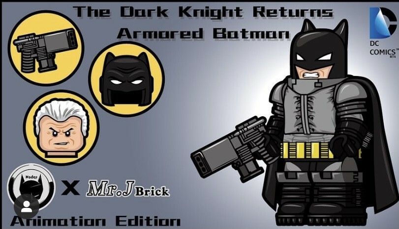 Mr.J X Hades.Dc.Brick Armored Batman (黑)