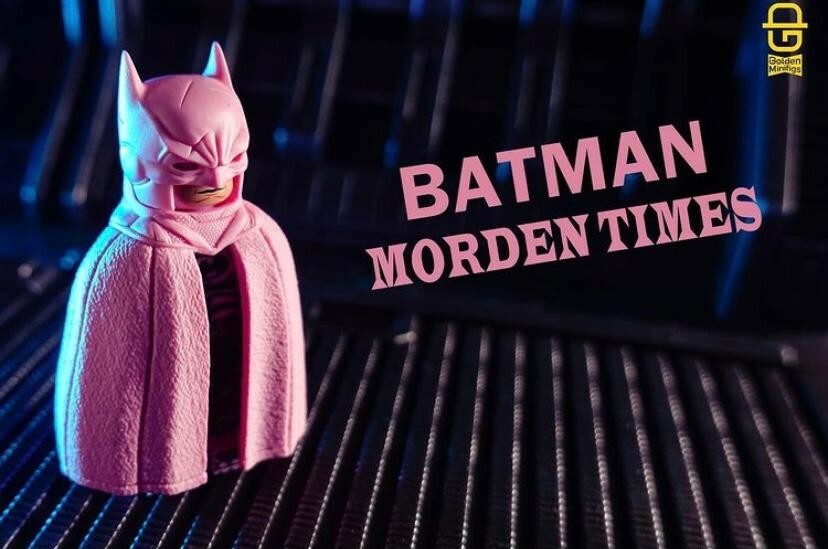 [Golden Minifigs] Batman Modern Times (set) (Pink, White, Blue)