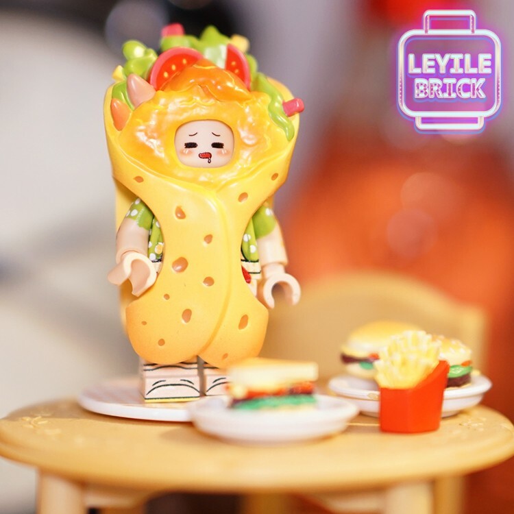 【限量】樂宜樂 第三方人仔 美食 原創萌物 雞肉捲