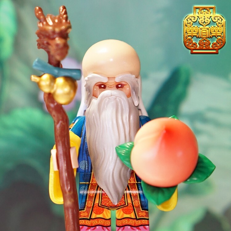 樂宜樂 第三方人仔 公仔 國風 神仙 壽星 壽桃 潮玩 PAD 印刷