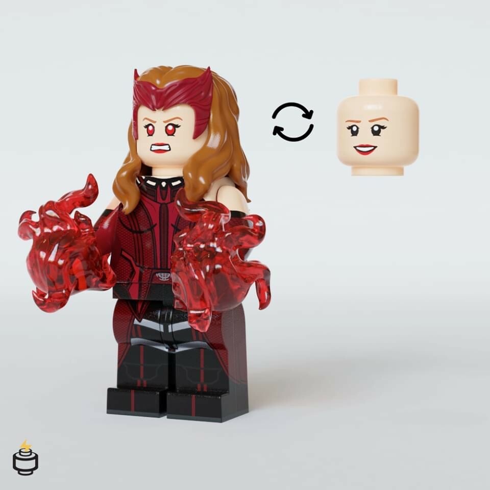 【Jaka brick】紅巫女 旺達