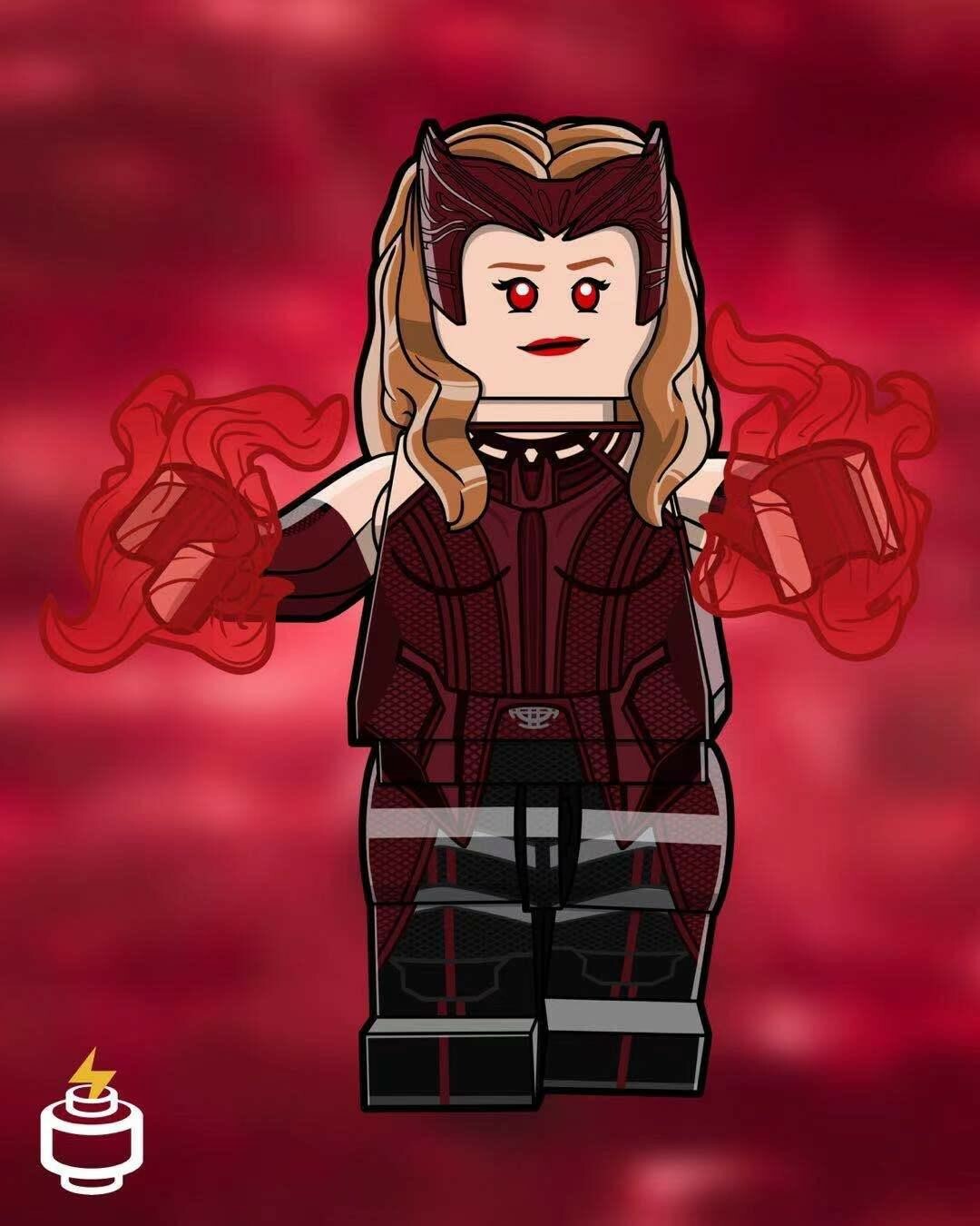 【Jaka brick】紅巫女 旺達