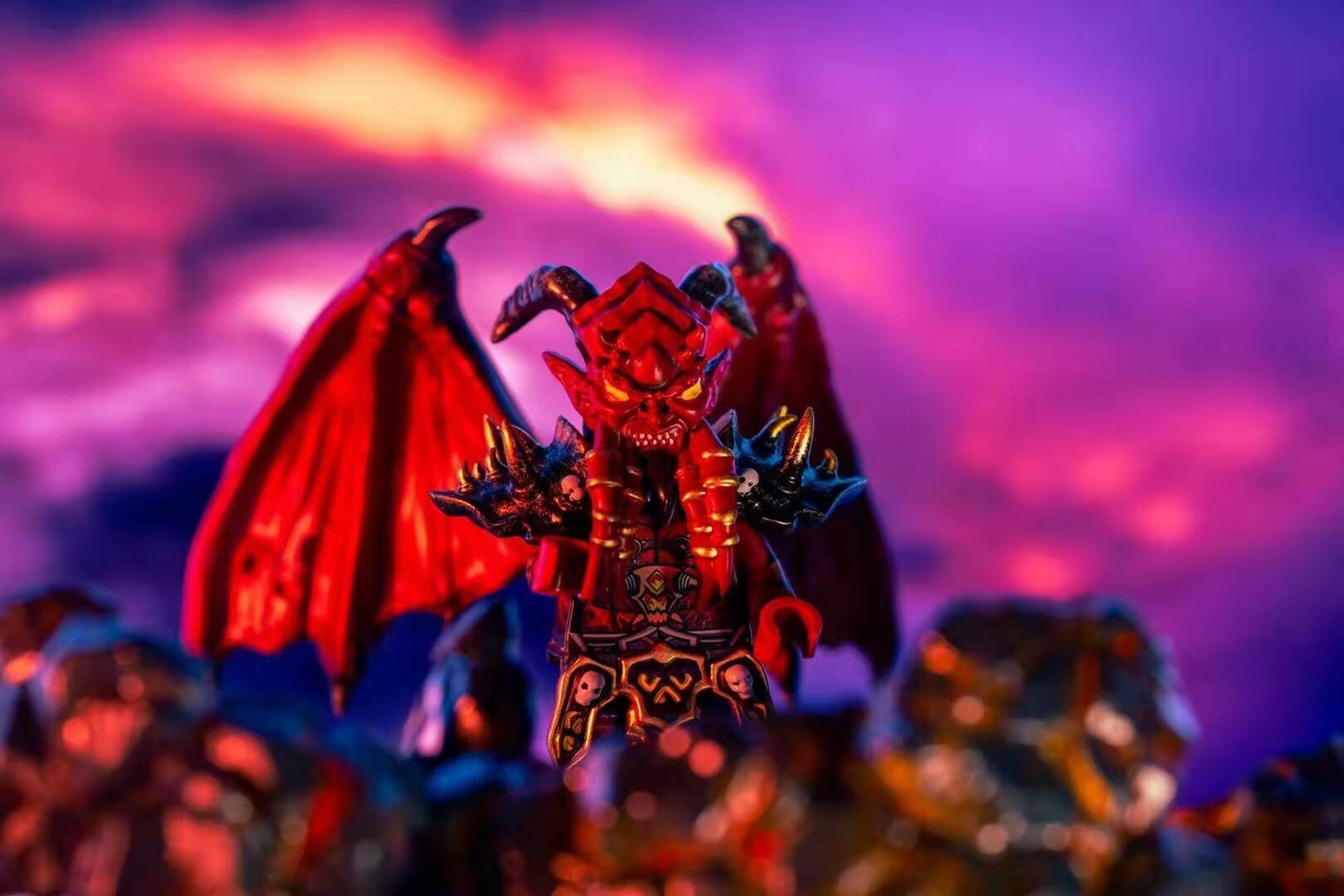 [Minifigs.Factory] 第三方 基爾加丹 惡魔 拼搭 積木 兵人