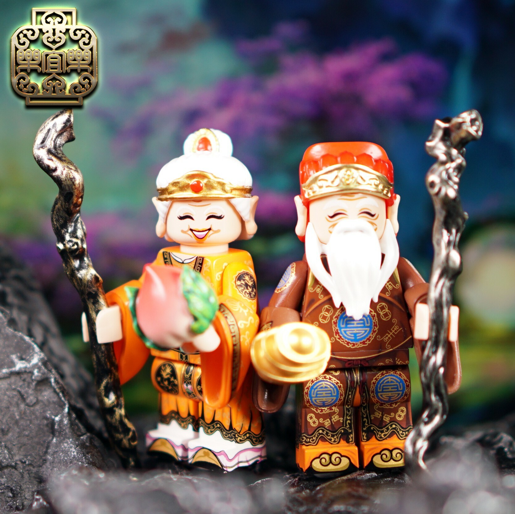 [樂宜樂] 第三方人仔 國風 神仙 土地公公 土地婆婆