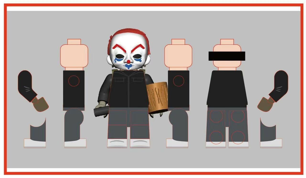 【Nuno Brick】Joker's henchmen Set