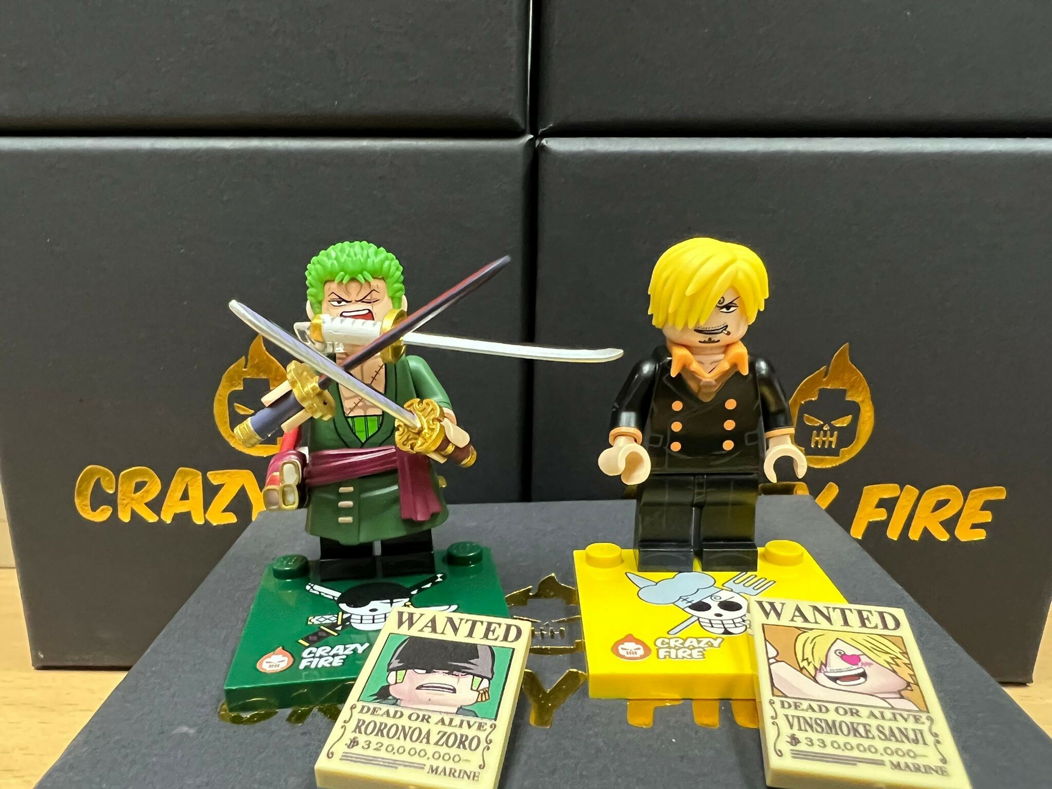 [Crazy Fire] 《One Piece》羅羅亞·索隆 + 文斯莫克·山治