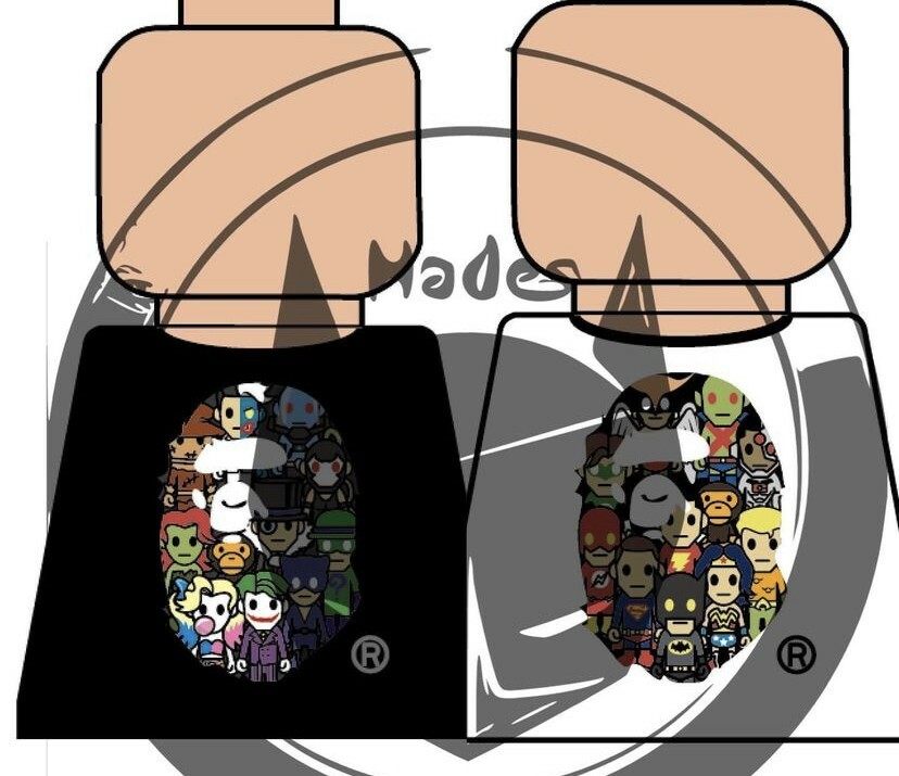 【Hades.Dc.Brick】三週年 Bape X DC (2件套)