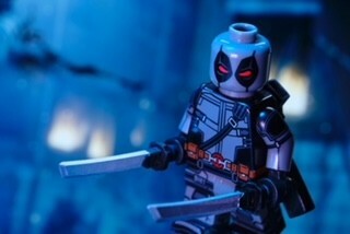 【Lifebrick 】死侍 (紅色+灰色 )