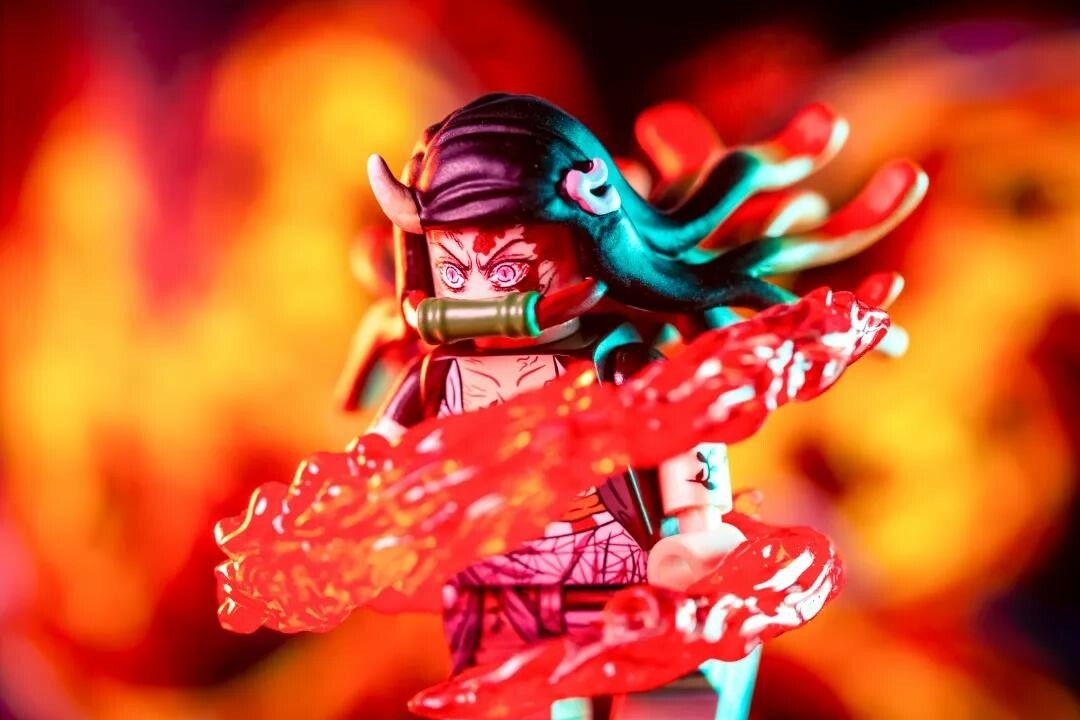 【Minifigs.Factory】遊郭篇——灶門禰豆子 Kamado Nezuko