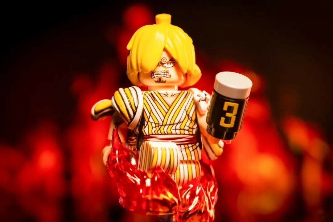 [Minifigs.Factory] 《One Piece》和之國 山治 Vinsmoke Sanji