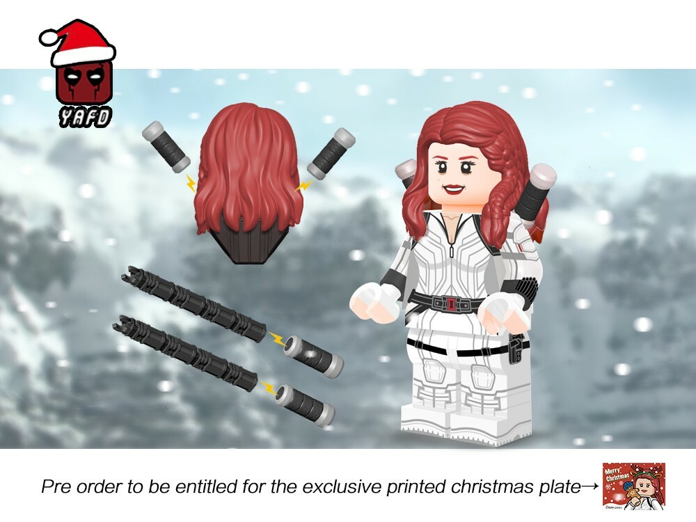 【YAFD】黑寡婦(白色)