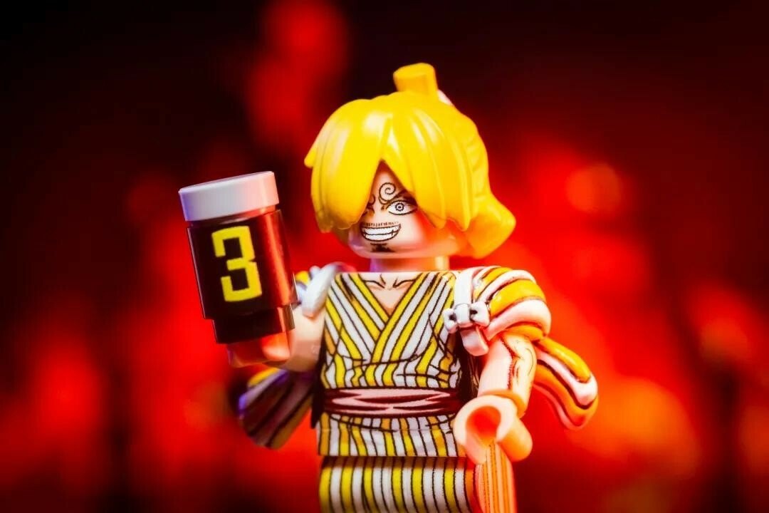 [Minifigs.Factory] 《One Piece》和之國 山治 Vinsmoke Sanji