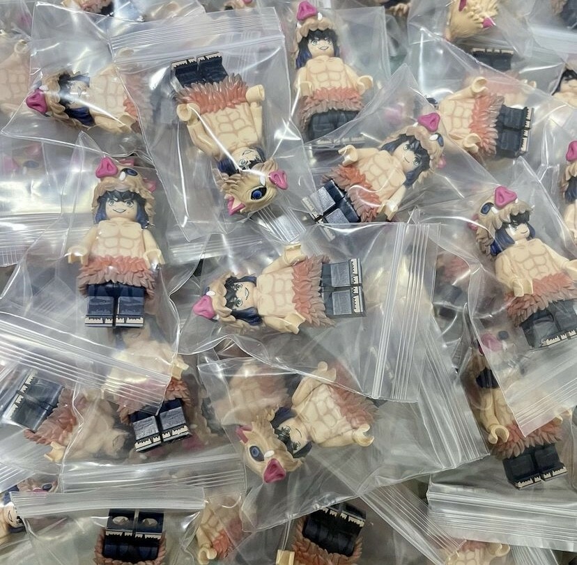 【RichBrick】鬼滅之刃 嘴平伊之助 猪猪