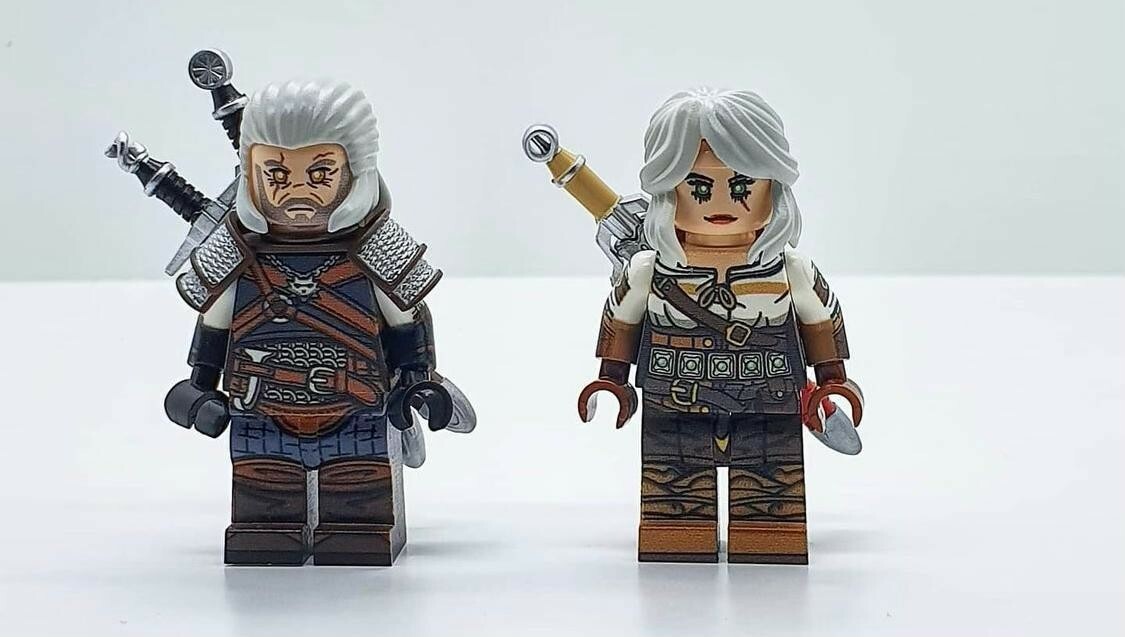 【Mifibono】The Witcher 3: Wild Hunt Geralt and Ciri set V2