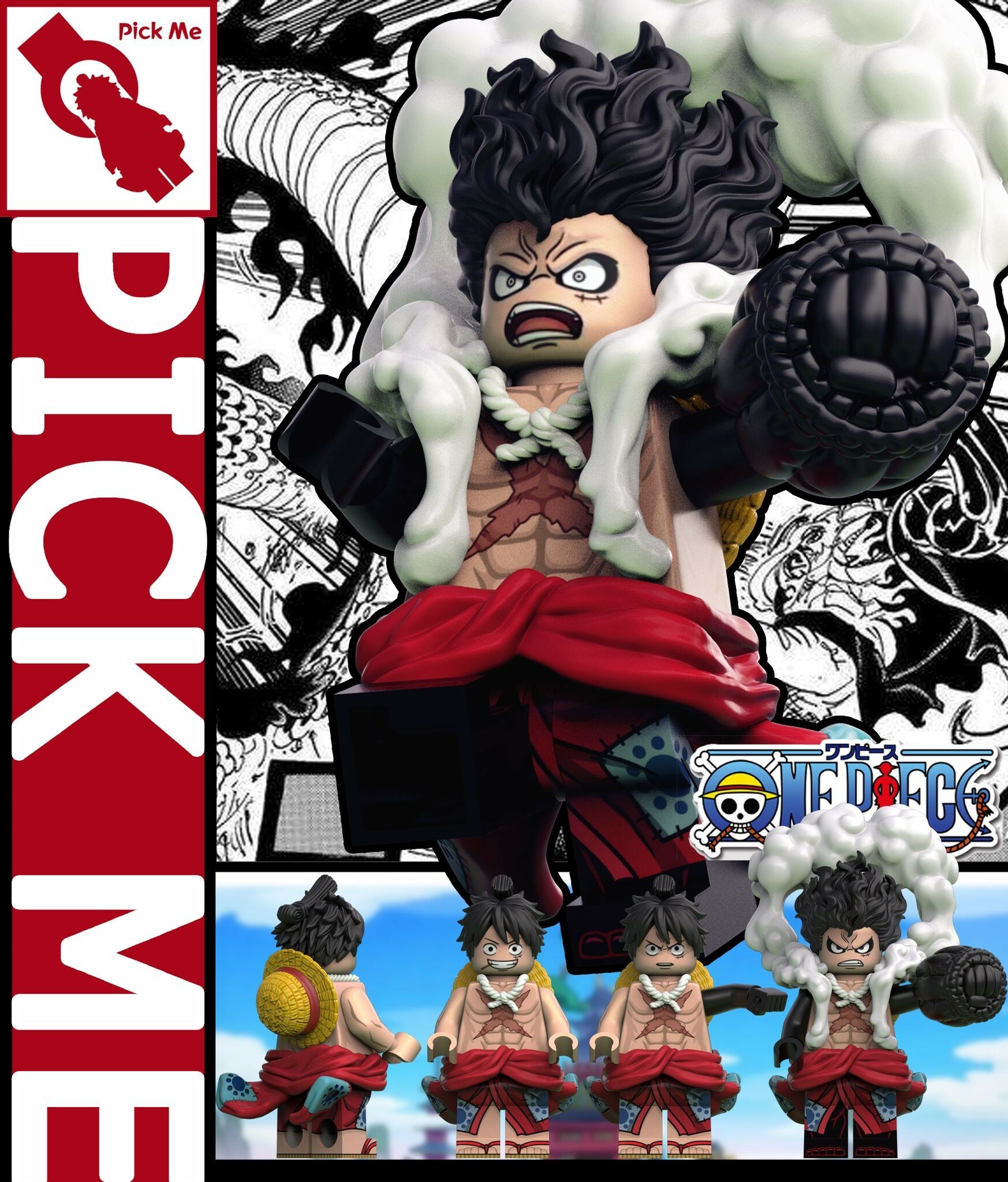 【PickMe】《海賊王》和之國 三檔 路飛 Luffy