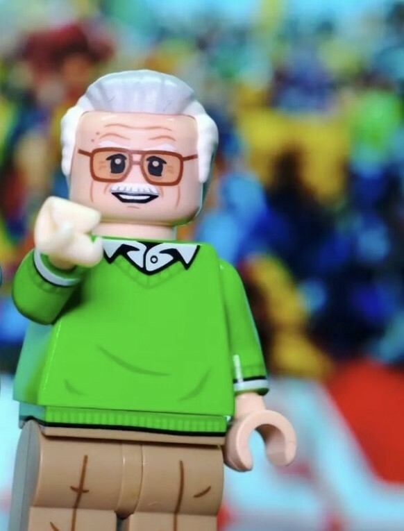 【Lifebrick 】Stan Lee + Chair