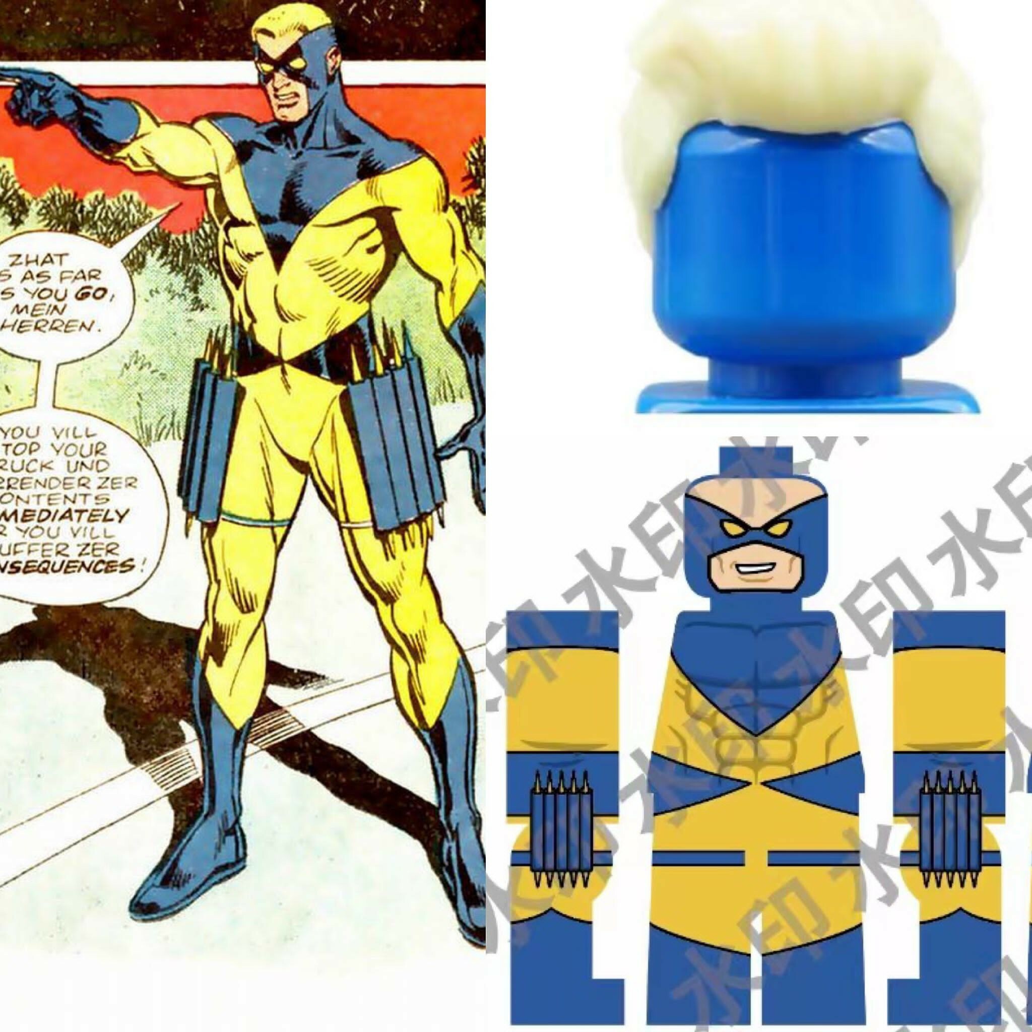 【Mr.Tree Brick】標槍 (Javelin) 漫畫版