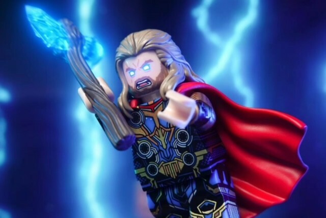 【Abnormal】雷神套裝（藍身藍頭盔+藍身棕色髮版）