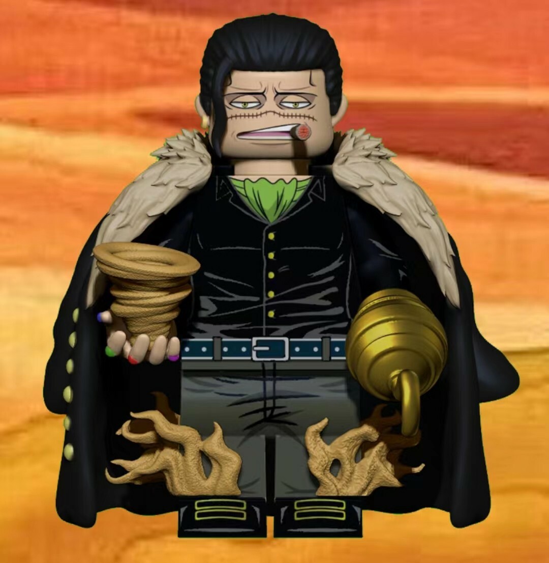 【Howe Brick】海賊王 鱷魚 克洛克達爾 Sir Crocodile (原色)