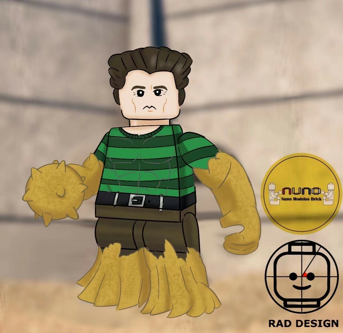 【Nuno Brick】沙人