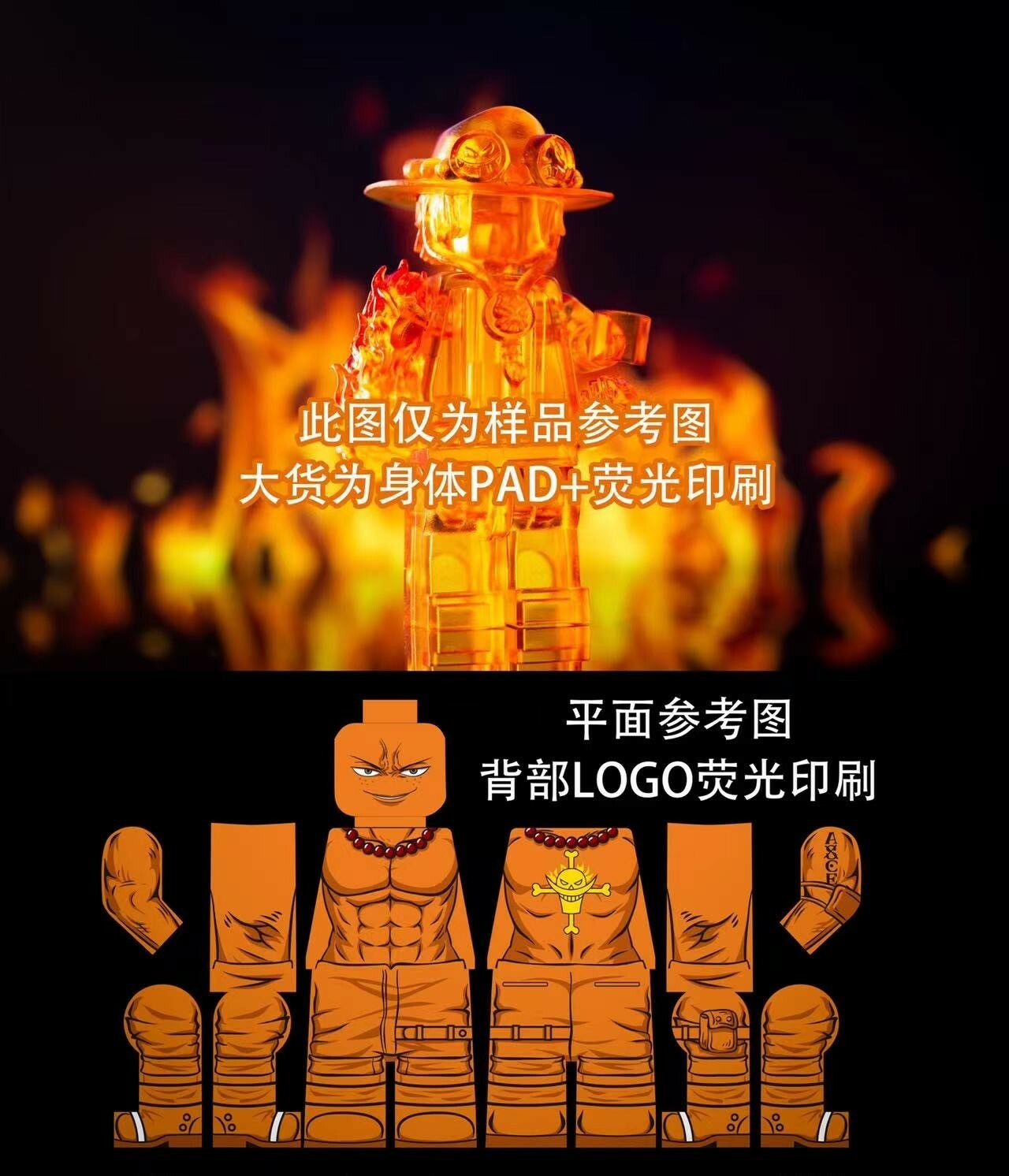 【Liberty】薩波 & 艾斯 + 透明艾斯