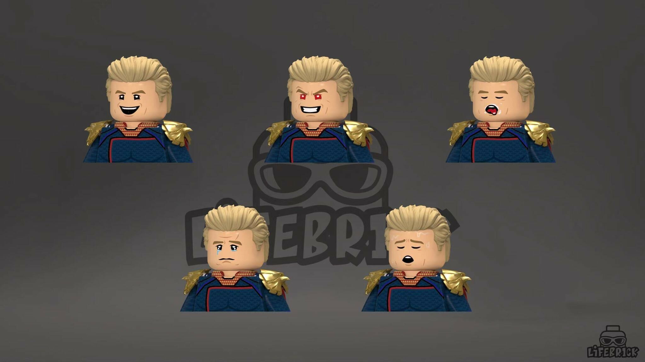 【LifeBrick】黑袍糾察隊 護國超人 The Boys - Homelander