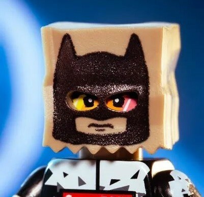 [Minifigs.Factory] 蝙蝠俠紙袋頭套 （No figs）