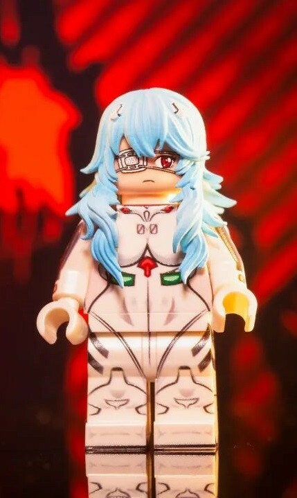 [Minifigs.Factory] EVA 綾波麗 (長髮)