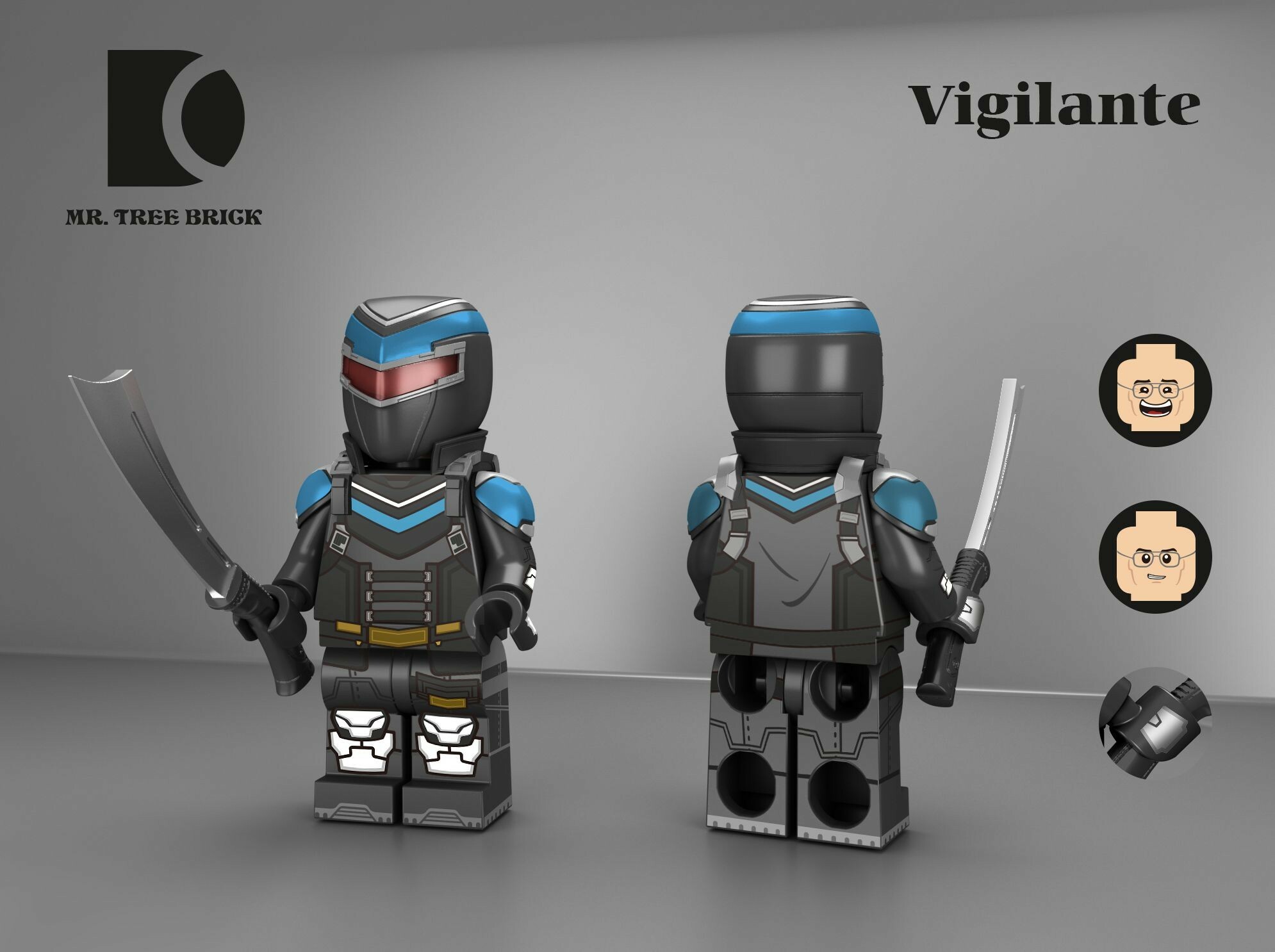 【Mr.Tree Brick】義務警員