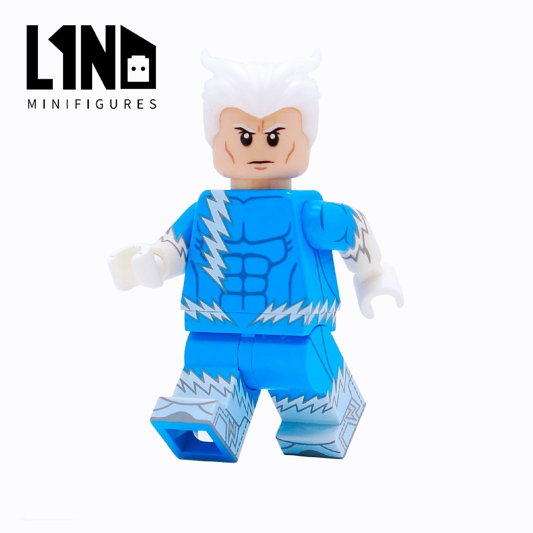 【L1N6_minifigures】快銀 (藍色)