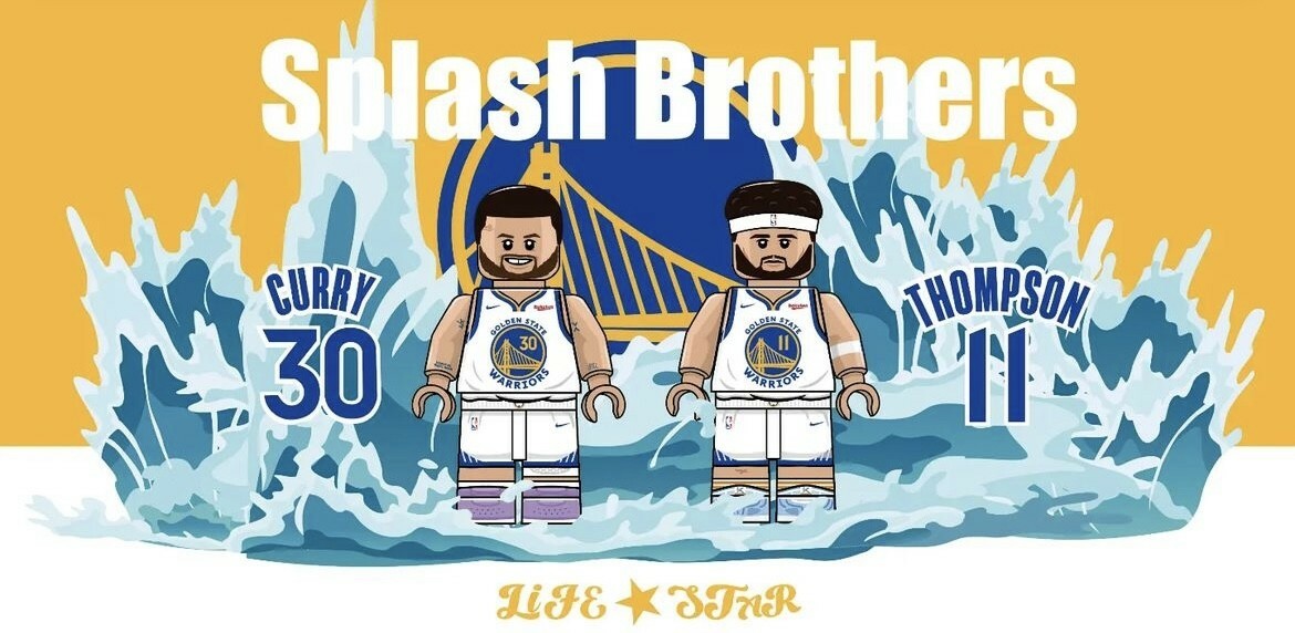 【Lifebrick】飛濺兄弟(白色)