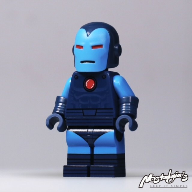 【Nostalgia's】復古鋼鐵俠 (藍色)