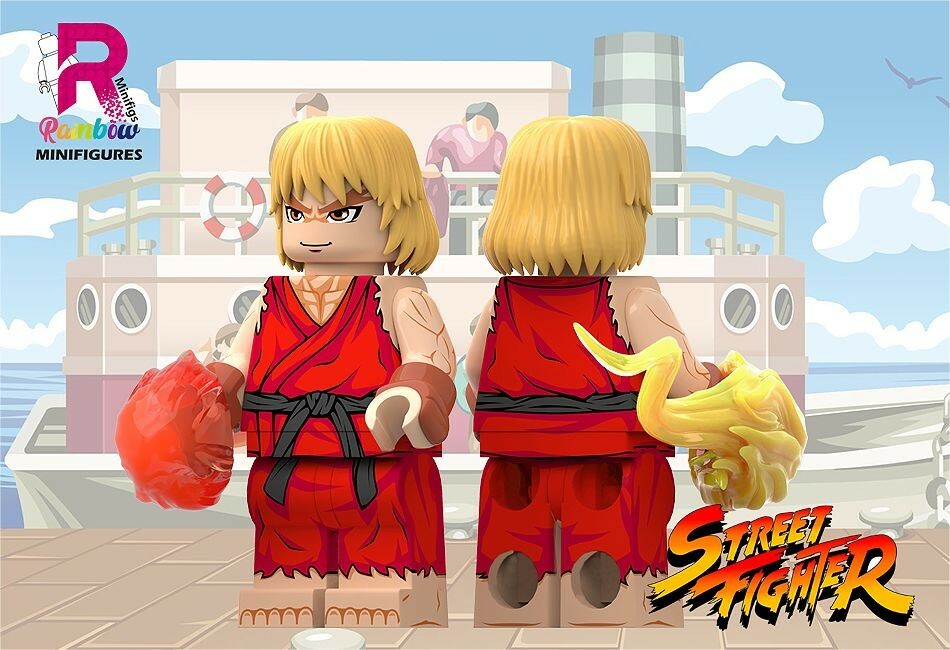 【Rainbow Minifigs x Legendary】Ken