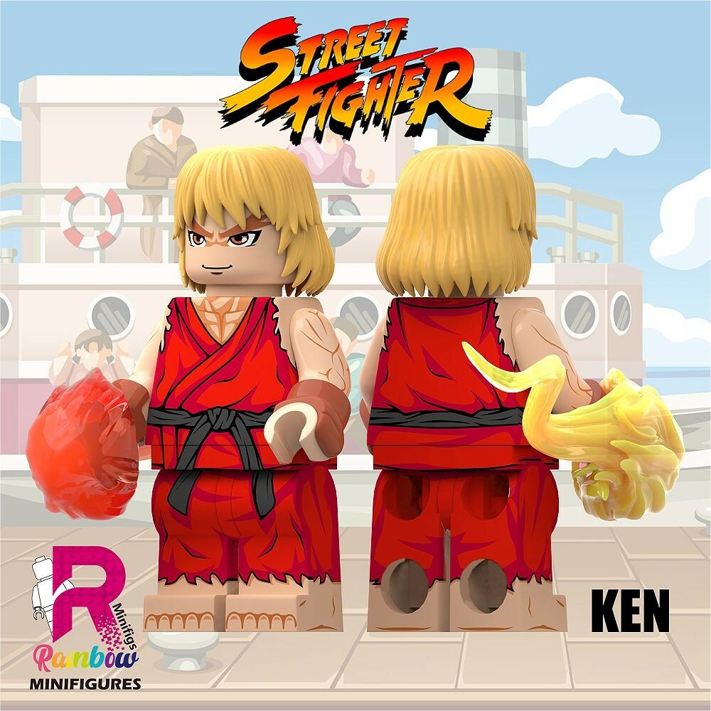 【Rainbow Minifigs x Legendary】Ken
