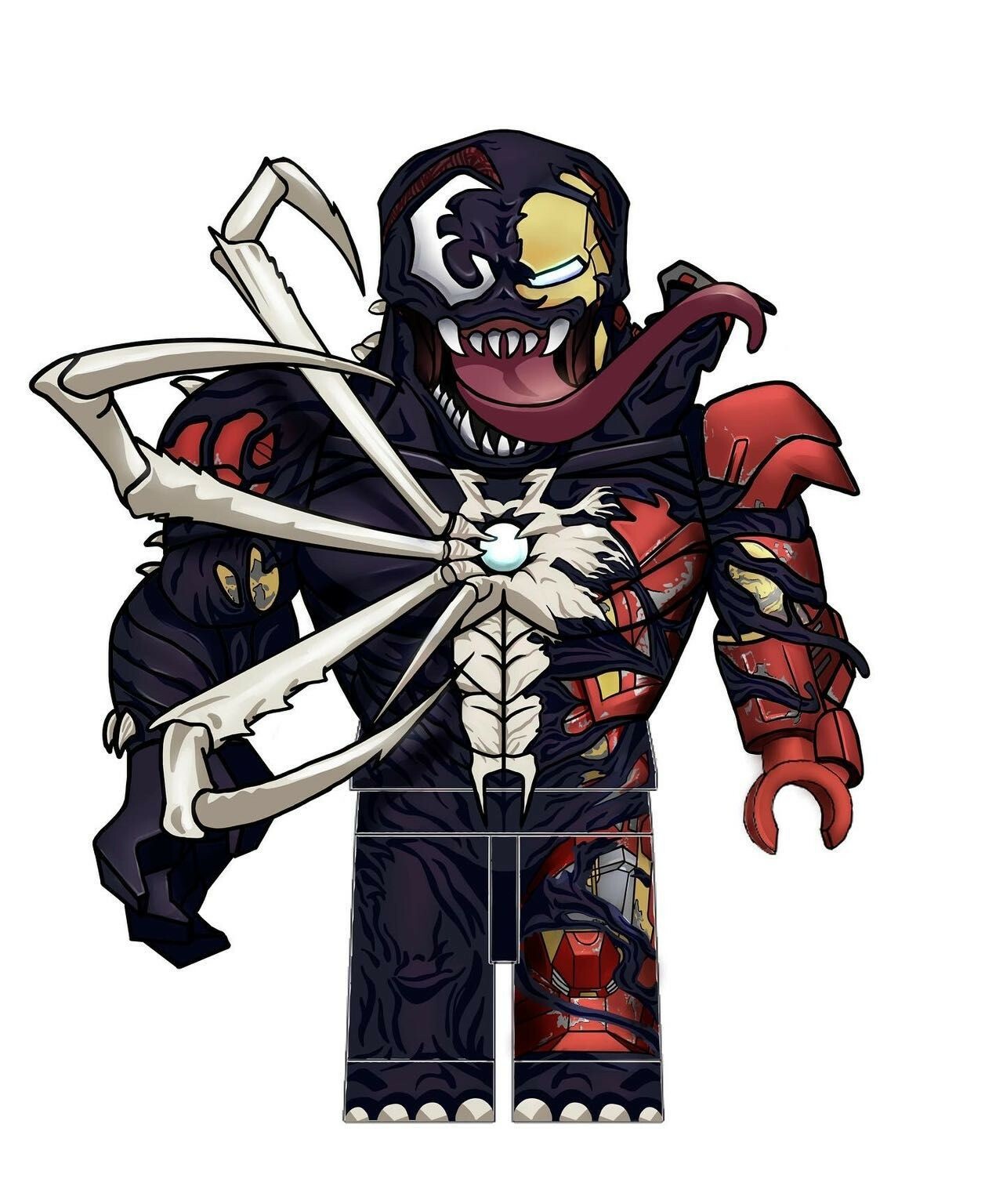 【Nuno Brick】毒液鋼鐵人