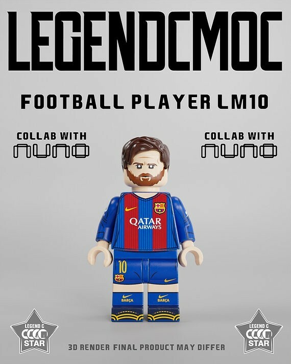 【legendcmoc x Nuno】巴塞隆納 美斯