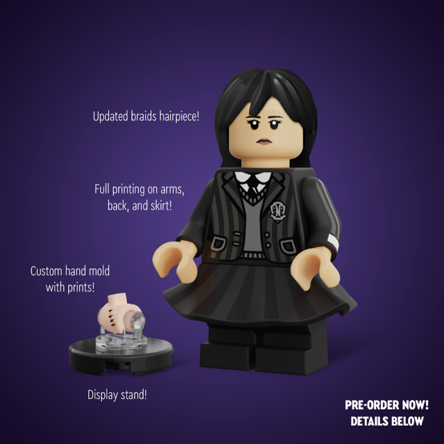 【Jaka brick X Fourstud】Moody Midweek Girl